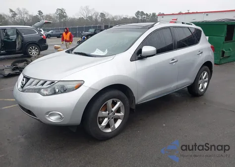 2010 Nissan Murano Sl из США, поврежденный, VIN JN8AZ1MW7AW130889